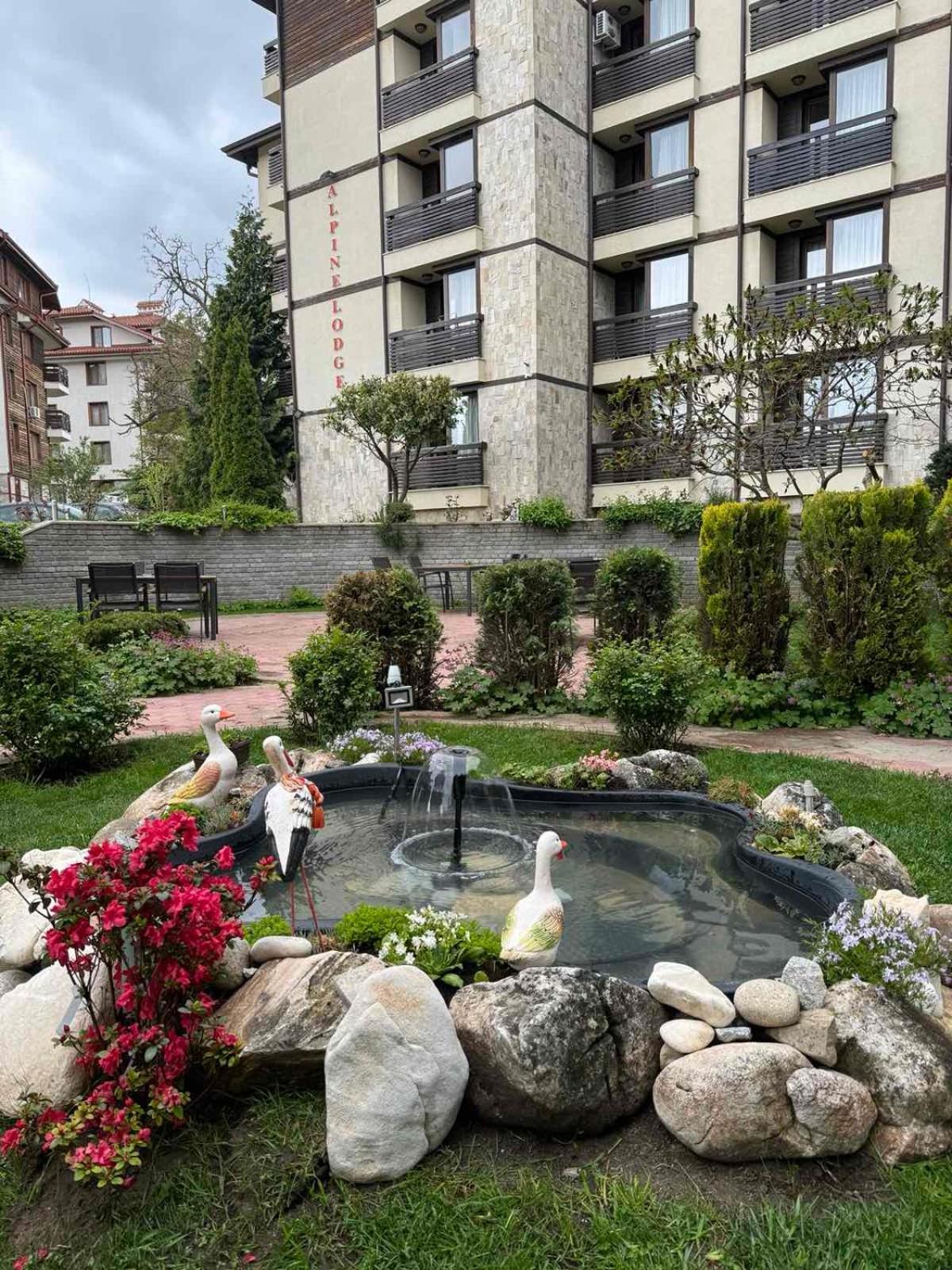 Alpine Lodge Bansko Apartments Bagian luar foto