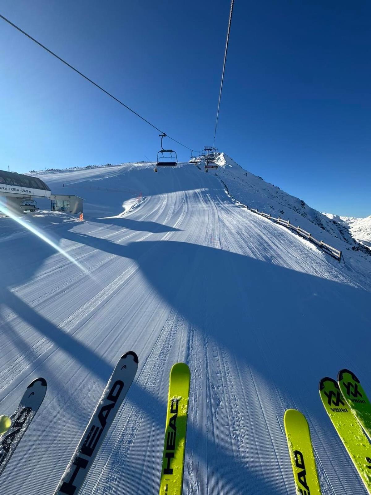 Alpine Lodge Bansko Apartments Bagian luar foto