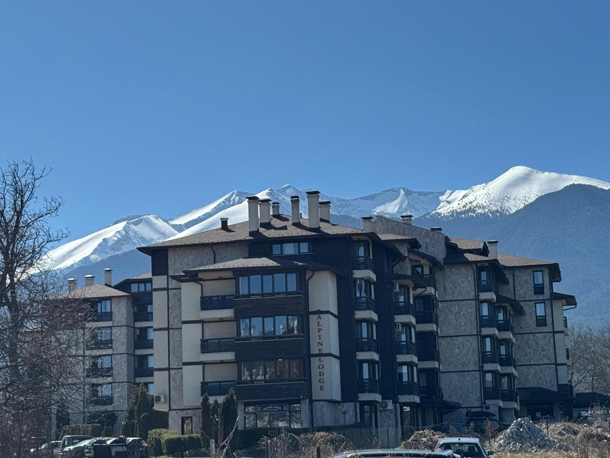 Alpine Lodge Bansko Apartments Bagian luar foto
